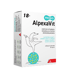 AlpexaVit PROBIO 18+ CPS 30 kapsúl